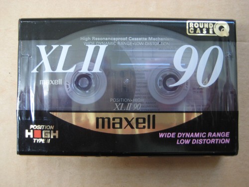 Cassette maxell 90 - maxell, ii