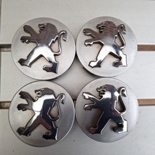 4x Original Peugeot Nabenkappe
