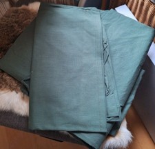 Bettwäschegarnitur mit 2 Kissenbezügen 135 x 200, weihnachtsgrün