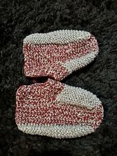 Warme Strick Winter-Socken / Schuhe 3-4 Jahre  Neu selbstgestrickt