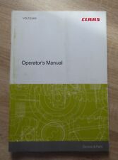 Claas Heuwender Volto 900 Betriebsanleitung (Englisch)