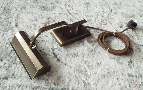 Alte klavierlampe aus messing - alte,