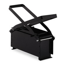 Papierbrikettpresse Brikettpresse Altpapierpresse 2,7 kg schwarz manuell
