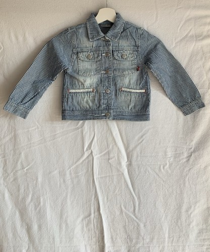 Jeansjacke gestreift - jeansjacke,