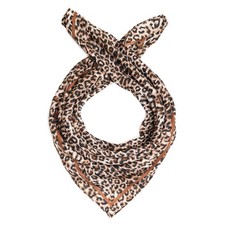 Halstuch Vierecktuch Leo-Print