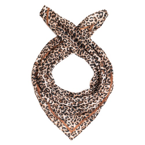 Halstuch vierecktuch leo print - halstuch, leo-print