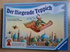 Der fliegende Teppich -Ravensburger -Spiel des Jahres Bestenliste 1987 -sehr gut