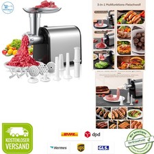 Fleischwolf Elektrisch 3 in 1