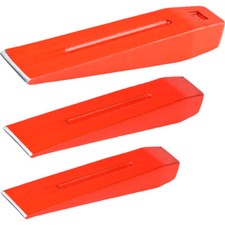 Spaltkeil Set 1,5/2/3 kg Stahl Holzspalter Fällkeil Scheitkeil Spaltgranate Holz