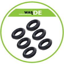 6x Auspuffgummi Set Audi