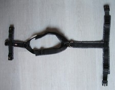 Trixie Premium Trekking Geschirr - Gr. M-L - Schwarz/Graphit