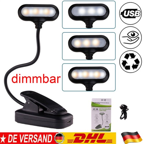 Led leselampe klemmleuchte - led,