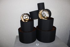 Stehlampe Lampenschirm Schwarz