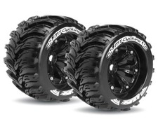 LOUISE 3.8 CYCLON Reifen auf Felge Monster Truck LOUT3220B E-Revo VXL 2.0, ...