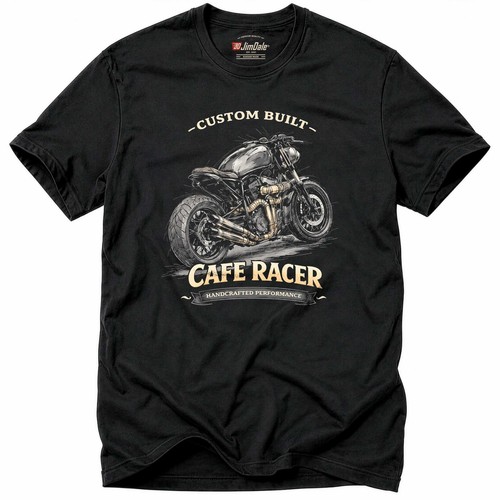 Motorrad motiv shirt cafe - motorrad,