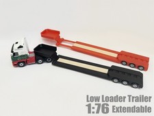 1:76 ausziehbarer Tieflader