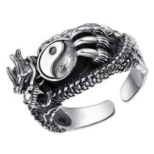  Horusauge-Ring Gothic-Armreifen Drachenringe Für Herren Schmuck Männer