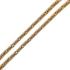 Massive Königskette aus 14