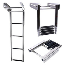 4-Stufen-Bootsleiter aus