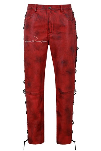 Herren biker lederhose - biker,