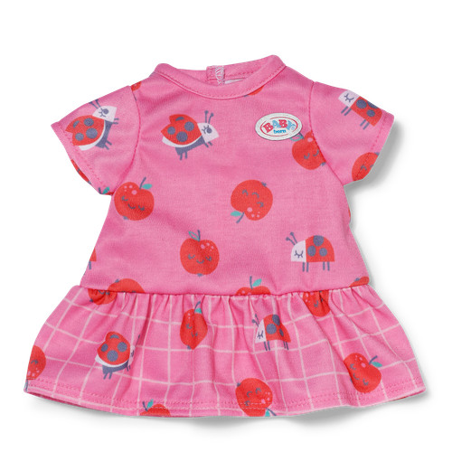 Baby born kleid - pink, mit