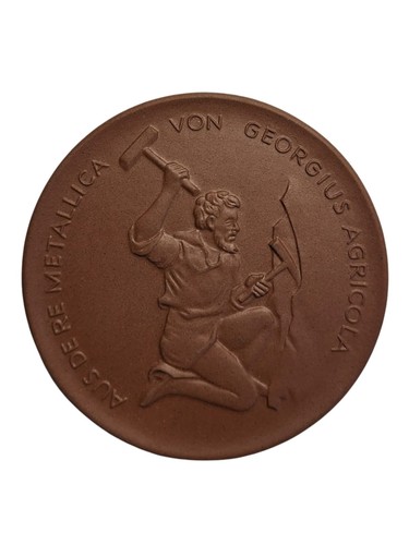 Ddr meissen medaille - meissen, institut