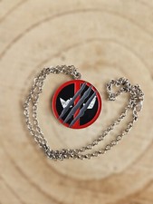 ? Deadpool Wolverine Kette Necklace Film Friendship BFF Comic