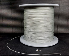 Spannschnur Schnur für Plissee Rollo Jalousien 0,8 mm Grau 20 m Cosiflor