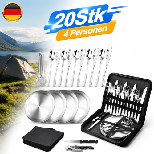 20er camping geschirr set 5 - 20er,