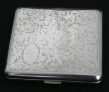 ☆ Zigarettenetui - Sehr Schöne Dekor - (Metall Etui Zigarettenbox)