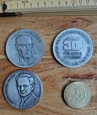 4x Medaillen Karl-Marx-Stadt