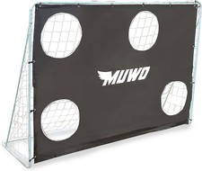 Fußballtor mit Torwand