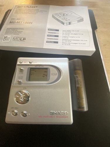 Sharp portable recorder - sharp,
