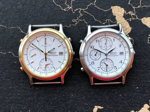 Seiko quartz chronograph - seiko,