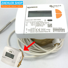 Wärmezähler Qundis Qheat 5 IST Opto Wärmemengenzähler Beglaubigung 2025 KOAX 2"