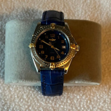 Breitling Wings B67050 Quartz 31mm DAU Stahl/Gold + original Breitling Schließe