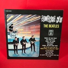 THE BEATLES Something New 1969 German stereo vinyl LP Komm, Gib Mir Deine Hand