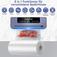 Vakuumiergerät Lebensmittel Vakuumierer Folienschweißgerät Einschweißgerät