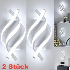 2X Moderne LED Wandleuchte