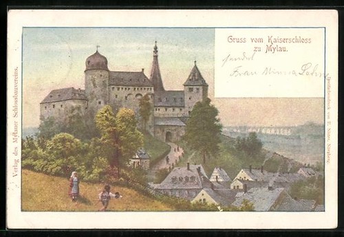 Künstler mylau - künstler-ak,