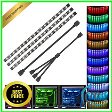 PC LED PC Innenbeleuchtung RGB LED Strip Motherboard-Steuerung, 12V 4-Pin,