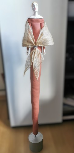 Dekofigur groß elegante frau - groß,