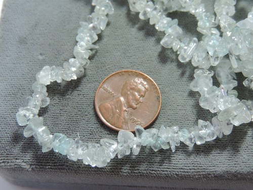 Pale blue topaz - pale,