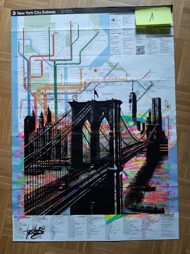 Art subway map brooklyn - on, map,
