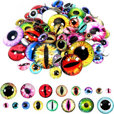 Runde Glasaugen für