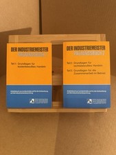 2x Feldhaus Der Industriemeister  Prüfungsbuch 1 + 2