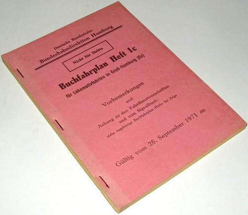 Buchfahrplan - , 1c