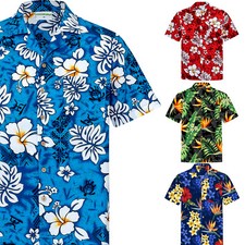 Herren Hawaii Hemd 100%
