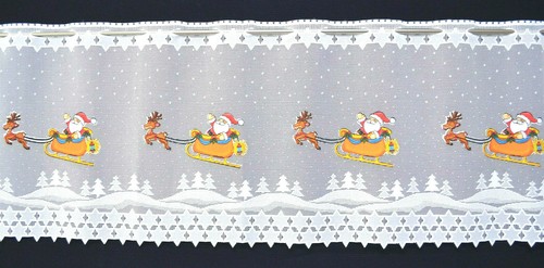 Weihnachtsgardine