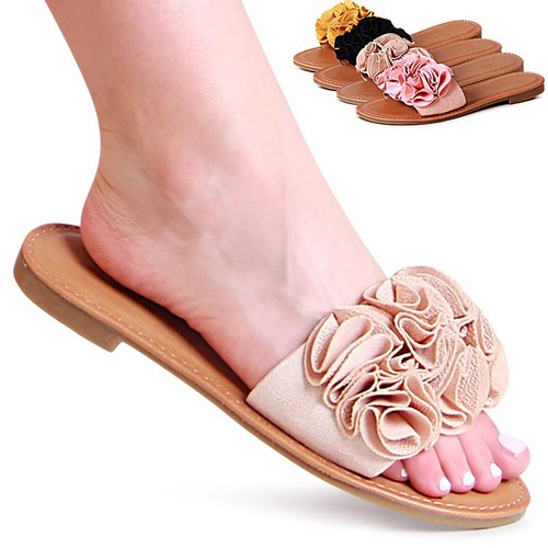 Damen pantoletten slipper - damen,